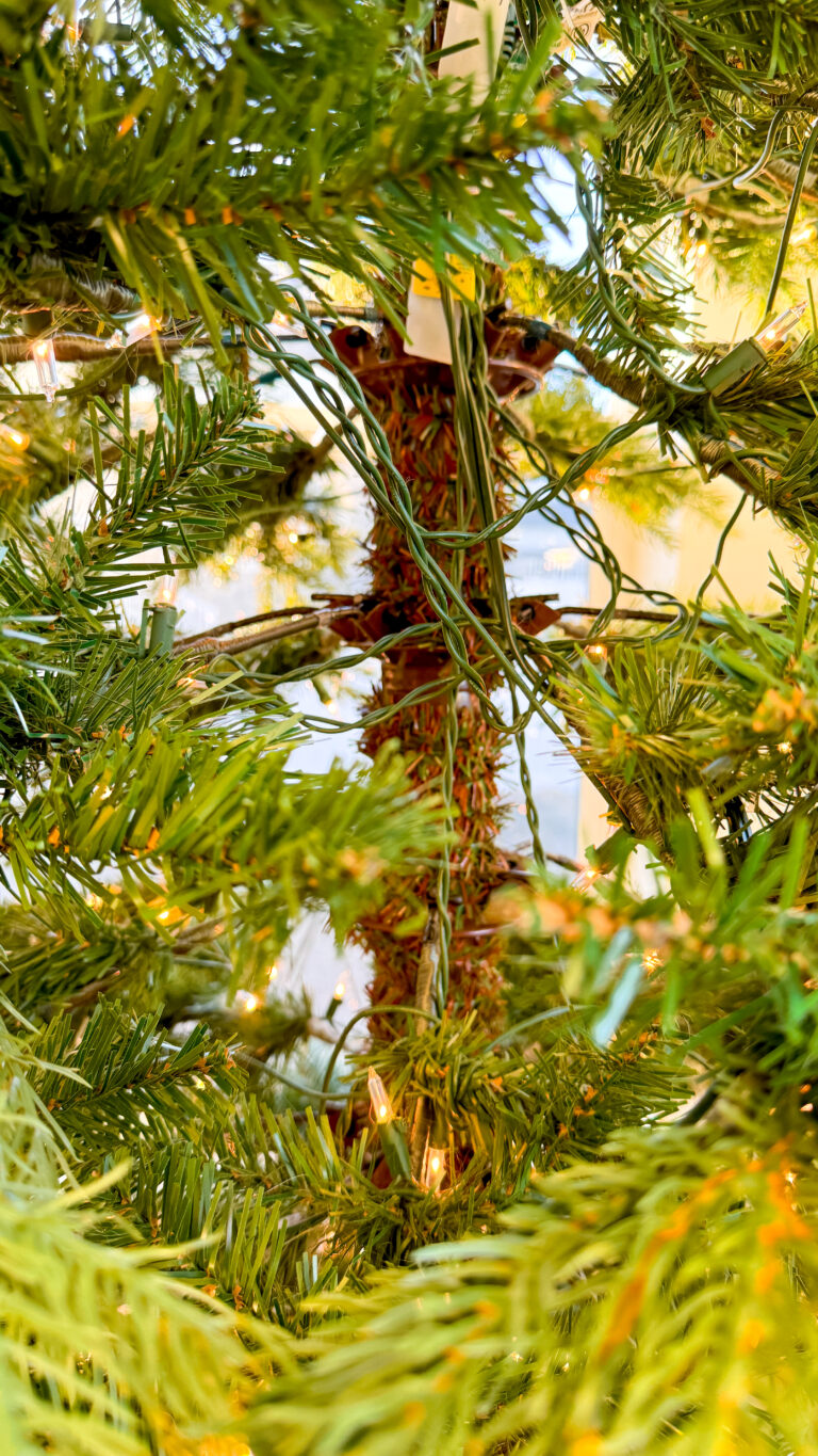 How To Fix the Bare Gaps in Your Christmas Tree